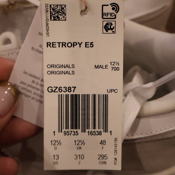 Adidas Retropy E5 Originals – Size 13 (Men’s) – GZ6387 – NWT - Picture 5 of 5